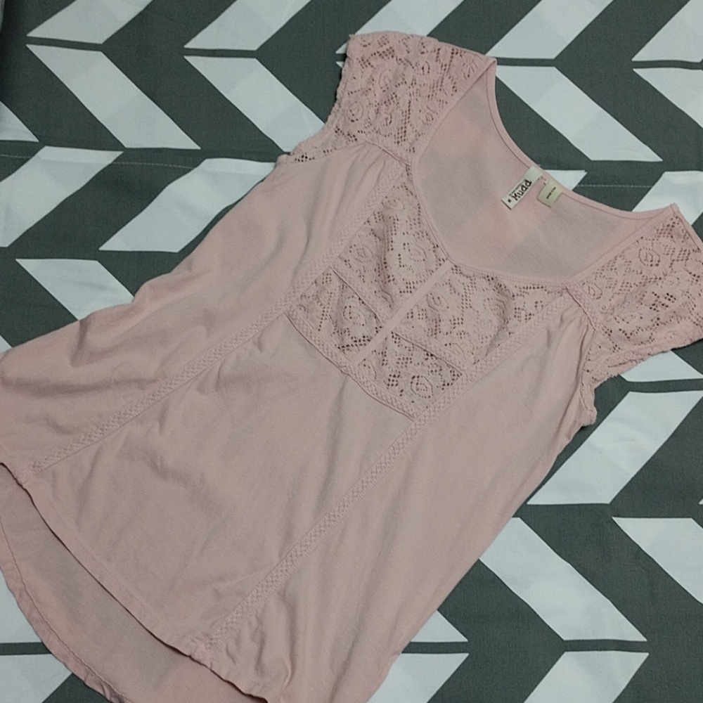 Soft pink shirt